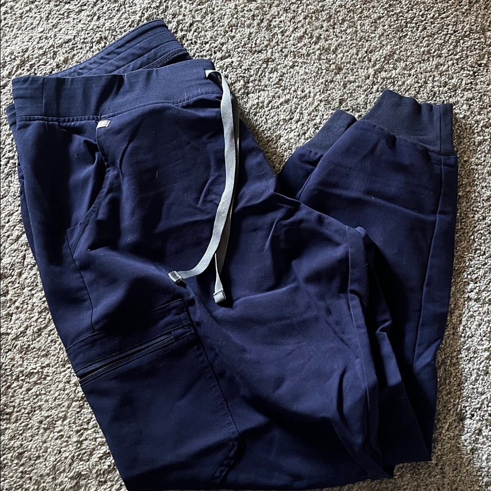 Figs Women’s Navy Blue Jogger Scrub Pants